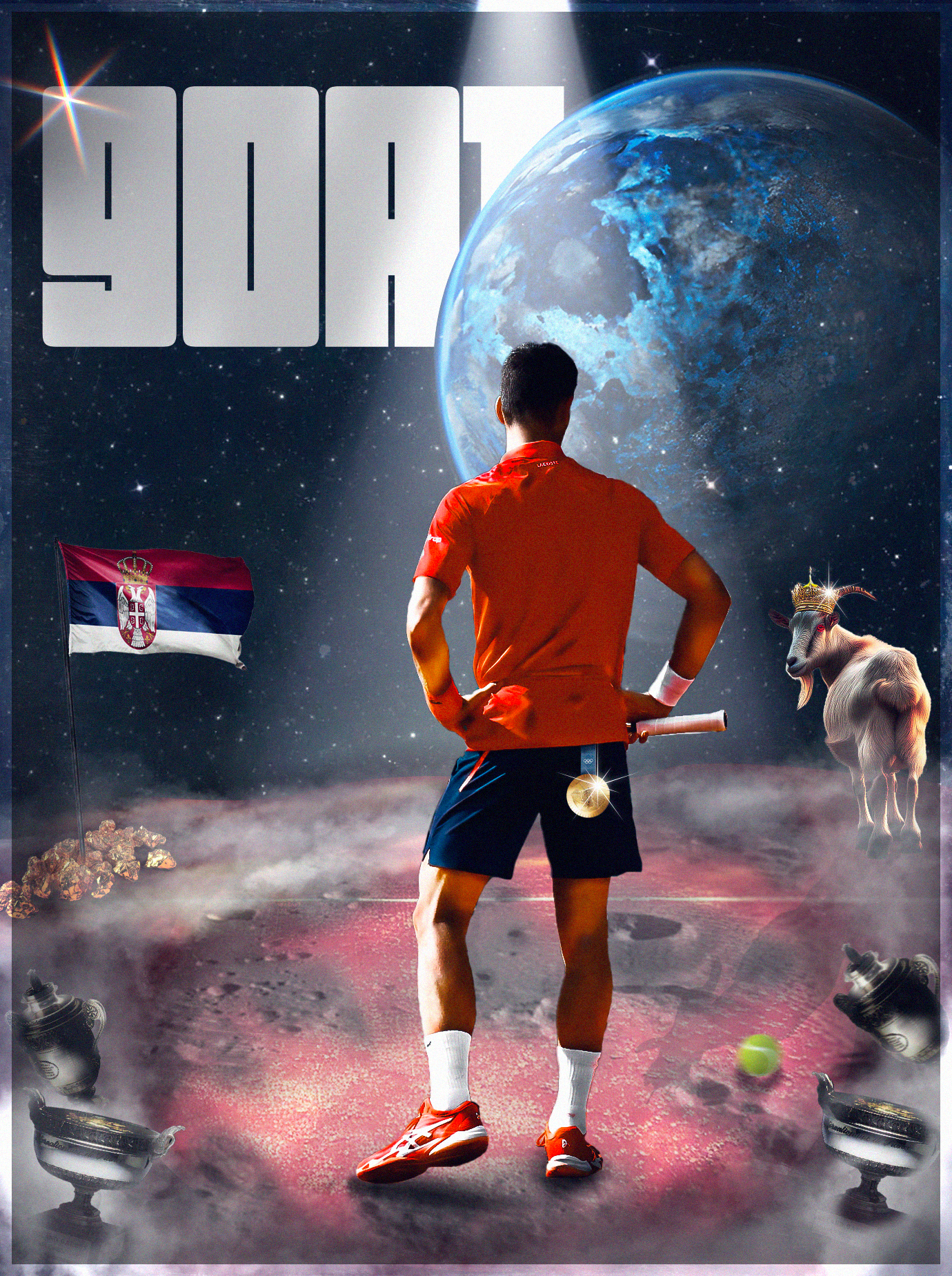 Affiche Djokovic
