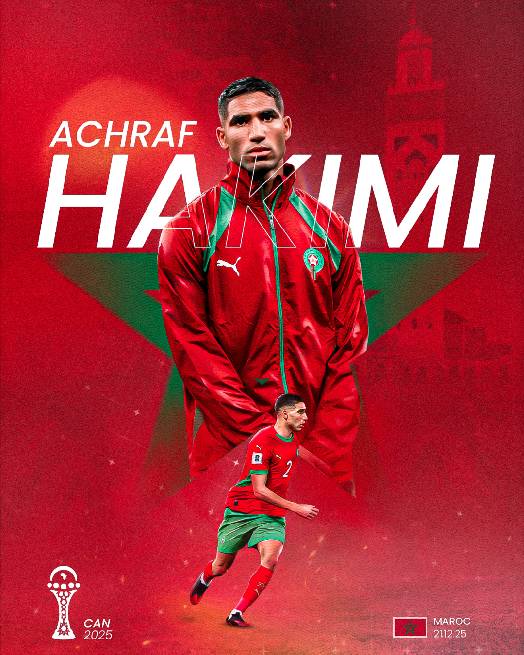 Affiche Achraf Hakimi